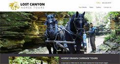 Desktop Screenshot of lostcanyontour.com